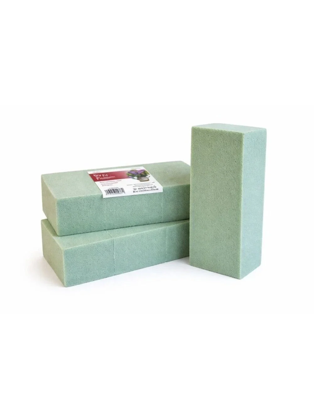 Green Dry Floral Foam Blocks Set Of 3 Craft Foam